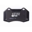 Jeu de 4 plaquettes de frein avant HELLA PAGID 8DB 355 014-061 - Visuel 3