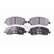 Jeu de 4 plaquettes de frein avant HELLA PAGID 8DB 355 014-131 - Visuel 1