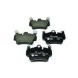 Jeu de 4 plaquettes de frein arrière HELLA PAGID 8DB 355 014-161 - Visuel 1