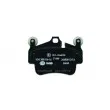 Jeu de 4 plaquettes de frein arrière HELLA PAGID 8DB 355 014-161 - Visuel 3