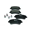 Jeu de 4 plaquettes de frein avant HELLA PAGID 8DB 355 014-221 - Visuel 1