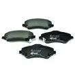 Jeu de 4 plaquettes de frein avant HELLA PAGID 8DB 355 014-231 - Visuel 1