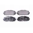 Jeu de 4 plaquettes de frein avant HELLA PAGID 8DB 355 014-311 - Visuel 1