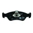 Jeu de 4 plaquettes de frein arrière HELLA PAGID 8DB 355 014-401 - Visuel 3