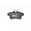 Jeu de 4 plaquettes de frein arrière HELLA PAGID 8DB 355 014-531 - Visuel 3