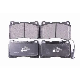 Jeu de 4 plaquettes de frein avant HELLA PAGID 8DB 355 014-731