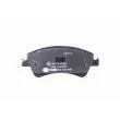 Jeu de 4 plaquettes de frein avant HELLA PAGID 8DB 355 014-881 - Visuel 3