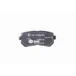Jeu de 4 plaquettes de frein arrière HELLA PAGID 8DB 355 014-911 - Visuel 3