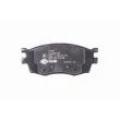 Jeu de 4 plaquettes de frein avant HELLA PAGID 8DB 355 014-921 - Visuel 3