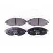 Jeu de 4 plaquettes de frein avant HELLA PAGID 8DB 355 014-931 - Visuel 1