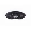 Jeu de 4 plaquettes de frein avant HELLA PAGID 8DB 355 014-931 - Visuel 3