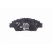 Jeu de 4 plaquettes de frein avant HELLA PAGID 8DB 355 015-001 - Visuel 3