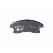 Jeu de 4 plaquettes de frein avant HELLA PAGID 8DB 355 015-231 - Visuel 3