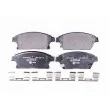 Jeu de 4 plaquettes de frein avant HELLA PAGID 8DB 355 015-241 - Visuel 1