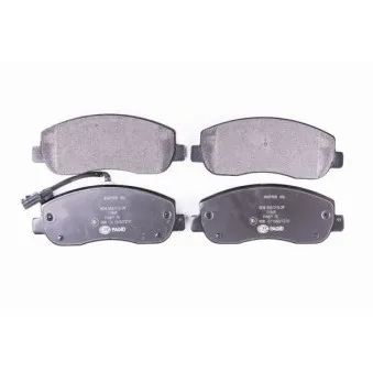 Jeu de 4 plaquettes de frein avant HELLA PAGID 8DB 355 015-291
