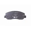 Jeu de 4 plaquettes de frein avant HELLA PAGID 8DB 355 015-291 - Visuel 3