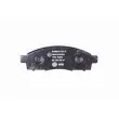 Jeu de 4 plaquettes de frein avant HELLA PAGID 8DB 355 015-321 - Visuel 3