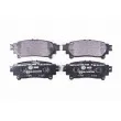 Jeu de 4 plaquettes de frein arrière HELLA PAGID 8DB 355 015-371 - Visuel 1