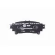 Jeu de 4 plaquettes de frein arrière HELLA PAGID 8DB 355 015-371 - Visuel 3