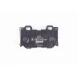 Jeu de 4 plaquettes de frein arrière HELLA PAGID 8DB 355 015-421 - Visuel 3