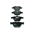 Jeu de 4 plaquettes de frein avant HELLA PAGID 8DB 355 015-601 - Visuel 1