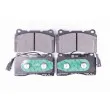 Jeu de 4 plaquettes de frein avant HELLA PAGID 8DB 355 015-681 - Visuel 1