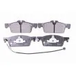 Jeu de 4 plaquettes de frein avant HELLA PAGID 8DB 355 015-711 - Visuel 1