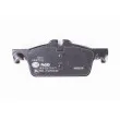 Jeu de 4 plaquettes de frein avant HELLA PAGID 8DB 355 015-711 - Visuel 3