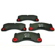 Jeu de 4 plaquettes de frein avant HELLA PAGID 8DB 355 015-801 - Visuel 1