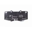 Jeu de 4 plaquettes de frein avant HELLA PAGID 8DB 355 015-821 - Visuel 3