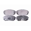 Jeu de 4 plaquettes de frein avant HELLA PAGID 8DB 355 015-841 - Visuel 1