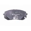 Jeu de 4 plaquettes de frein avant HELLA PAGID 8DB 355 015-841 - Visuel 3