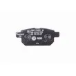 Jeu de 4 plaquettes de frein arrière HELLA PAGID 8DB 355 015-871 - Visuel 3