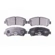 Jeu de 4 plaquettes de frein avant HELLA PAGID 8DB 355 015-911 - Visuel 1