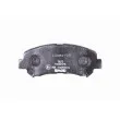 Jeu de 4 plaquettes de frein avant HELLA PAGID 8DB 355 015-911 - Visuel 3
