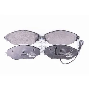Jeu de 4 plaquettes de frein avant HELLA PAGID 8DB 355 015-921