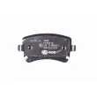 Jeu de 4 plaquettes de frein arrière HELLA PAGID 8DB 355 015-951 - Visuel 3