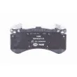 Jeu de 4 plaquettes de frein avant HELLA PAGID 8DB 355 015-991 - Visuel 3