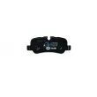 Jeu de 4 plaquettes de frein arrière HELLA PAGID 8DB 355 016-181 - Visuel 3