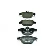 Jeu de 4 plaquettes de frein arrière HELLA PAGID 8DB 355 016-281 - Visuel 1