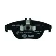 Jeu de 4 plaquettes de frein arrière HELLA PAGID 8DB 355 016-281 - Visuel 3