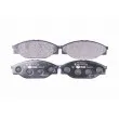 Jeu de 4 plaquettes de frein avant HELLA PAGID 8DB 355 016-411 - Visuel 1