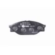 Jeu de 4 plaquettes de frein avant HELLA PAGID 8DB 355 016-411 - Visuel 3