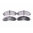 Jeu de 4 plaquettes de frein avant HELLA PAGID 8DB 355 016-501 - Visuel 1