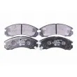 Jeu de 4 plaquettes de frein avant HELLA PAGID 8DB 355 016-531 - Visuel 1
