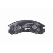 Jeu de 4 plaquettes de frein avant HELLA PAGID 8DB 355 016-531 - Visuel 3