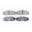 Jeu de 4 plaquettes de frein avant HELLA PAGID 8DB 355 016-651 - Visuel 1