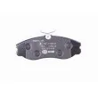 Jeu de 4 plaquettes de frein avant HELLA PAGID 8DB 355 016-651 - Visuel 3