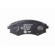 Jeu de 4 plaquettes de frein avant HELLA PAGID 8DB 355 016-691 - Visuel 3