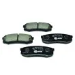 Jeu de 4 plaquettes de frein arrière HELLA PAGID 8DB 355 016-831 - Visuel 1
